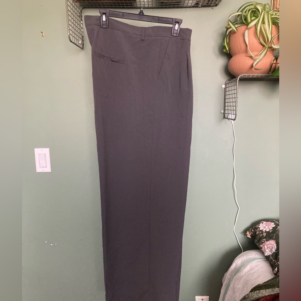 Vero Moda Men's Charcoal Dress Pants